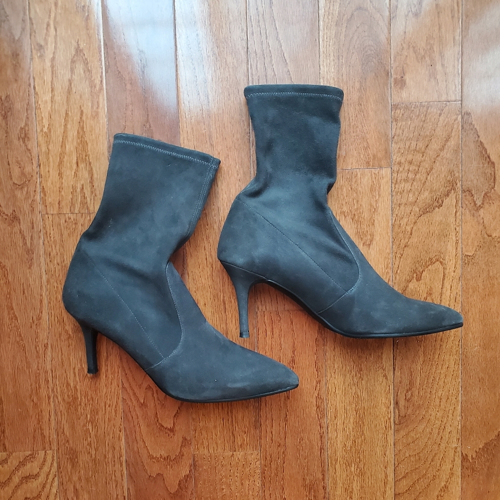 Stuart Weitzman Stuart Stretch Booties - image 2